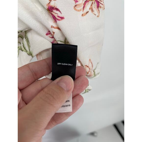 Torrid Floral Button Front Crepe Twist Hem Women’s Size 4X Girly Cottage - Picture 5 of 6